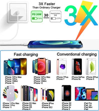 Load image into Gallery viewer, 20w fast charging usb type-c charger nz/au plug + usb-c to lightning cable set | marketzone christchurch