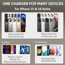 Load image into Gallery viewer, for apple iphone 15/16 20w usb type-c charger adapter combo deal with 1m 2m usb-c to c cable | marketzone christchurch