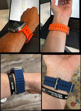 Load image into Gallery viewer, for apple watch premium quality ocean silicone straps bands with metal buckle | marketzone christchurch