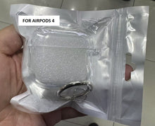 Load image into Gallery viewer, apple airpods 4 anc tpu soft protection case with carabiner clip | marketzone christchurch