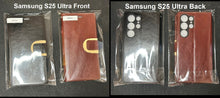 Load image into Gallery viewer, samsung s24 / s25 / s25 edge series full protection pu leather wallet flip case cover | marketzone christchurch