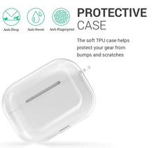 Load image into Gallery viewer, apple airpods 4 anc tpu soft protection case with carabiner clip | marketzone christchurch