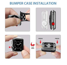 Load image into Gallery viewer, apple watch series 10 42mm 46mm soft silicone color bumper cover | marketzone christchurch