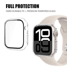 Load image into Gallery viewer, apple watch series 10 2 in 1 hard pc full protection clear cover case | marketzone christchurch