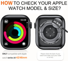 Load image into Gallery viewer, apple watch series 10 2 in 1 hard protection color full cover case | marketzone christchurch