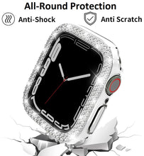 Load image into Gallery viewer, apple watch series 10 bling full protection hard clear case cover | marketzone christchurch