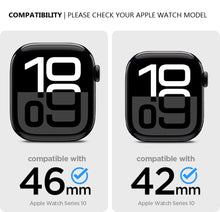 Load image into Gallery viewer, apple watch series 10 clear half bumper case cover for 42mm 46mm | marketzone christchurch