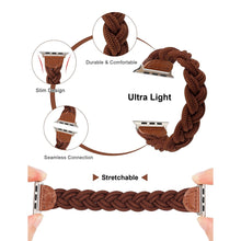 Load image into Gallery viewer, nylon woven braided twisted bracelet solo loop bands straps for apple watch | marketzone christchurch