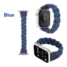 Load image into Gallery viewer, nylon woven braided twisted bracelet solo loop bands straps for apple watch | marketzone christchurch