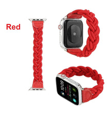 Load image into Gallery viewer, nylon woven braided twisted bracelet solo loop bands straps for apple watch | marketzone christchurch