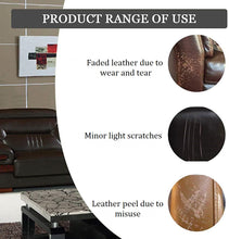 Load image into Gallery viewer, leather repair cream kit set polish restore leather car seat couch sofa shoes | marketzone christchurch