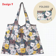 Load image into Gallery viewer, foldable reusable nylon grocery pouch shopping bags | marketzone christchurch