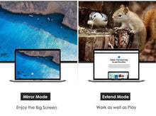 Load image into Gallery viewer, displayport large dp male to vga female converter adapter 1080p full hd (black) | marketzone christchurch