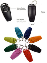 Load image into Gallery viewer, dog training clicker and whistle pet trainer tool for dogs cats birds horses | marketzone christchurch