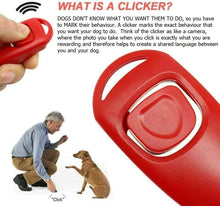 Load image into Gallery viewer, dog training clicker and whistle pet trainer tool for dogs cats birds horses | marketzone christchurch