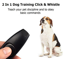 Load image into Gallery viewer, dog training clicker and whistle pet trainer tool for dogs cats birds horses | marketzone christchurch