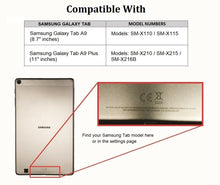 Load image into Gallery viewer, for samsung galaxy tab a9 & a9 plus premium soft silicone tpu clear shockproof back cover | marketzone christchurch