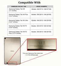 Load image into Gallery viewer, for samsung galaxy tab s9 series shockproof clear tpu soft back cover | marketzone christchurch