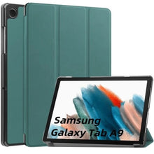 Load image into Gallery viewer, for samsung galaxy tab a9 premium pu leather full protection magnetic smart cover | marketzone christchurch