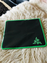 Load image into Gallery viewer, premium quality gaming mouse pad green with logo | marketzone christchurch