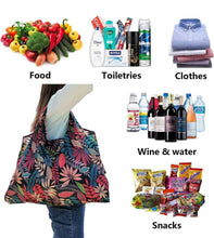 Load image into Gallery viewer, foldable reusable nylon grocery pouch shopping bags | marketzone christchurch