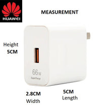 Load image into Gallery viewer, 66w 6a super charge power adapter fast charging travel charger for huawei honor | marketzone christchurch