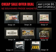 Load image into Gallery viewer, special offer new zealand souvenirs fridge magnets | marketzone christchurch