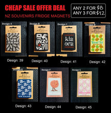 Load image into Gallery viewer, special offer new zealand souvenirs fridge magnets | marketzone christchurch