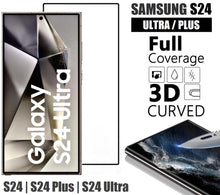 Load image into Gallery viewer, for samsung galaxy s24 series premium full coverage clear tempered glass screen protector | marketzone christchurch