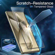 Load image into Gallery viewer, for samsung galaxy s24 series premium full coverage clear tempered glass screen protector | marketzone christchurch