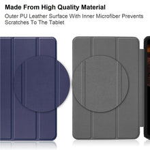 Load image into Gallery viewer, for samsung galaxy tab s9 fe / s9 fe+ premium pu leather full protection magnetic smart cover | marketzone christchurch