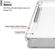 Load image into Gallery viewer, for samsung galaxy tab s9 series shockproof clear tpu soft back cover | marketzone christchurch