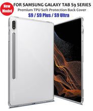 Load image into Gallery viewer, for samsung galaxy tab s9 series shockproof clear tpu soft back cover | marketzone christchurch