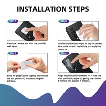 Load image into Gallery viewer, for samsung galaxy z flip5 fold5 5g 3d clear acrylic premium camera lens protector | marketzone christchurch