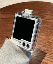 Load image into Gallery viewer, for samsung z flip 5 5g hard pc case with ring holder | marketzone christchurch