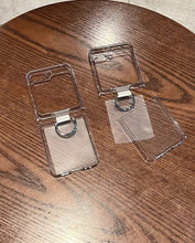 Load image into Gallery viewer, for samsung z flip 5 5g hard pc case with ring holder | marketzone christchurch