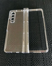 Load image into Gallery viewer, for samsung z fold 3 5g 360 coverage hinge protection and camera lens protector clear hard polycarbonate cover | marketzone christchurch