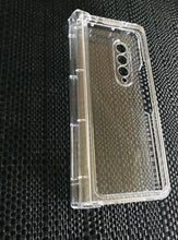 Load image into Gallery viewer, for samsung z fold 3 5g 360 coverage hinge protection and camera lens protector clear hard polycarbonate cover | marketzone christchurch