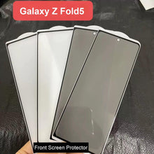 Load image into Gallery viewer, for samsung galaxy z fold5 5g premium clear / privacy front led screen tempered glass protector | marketzone christchurch