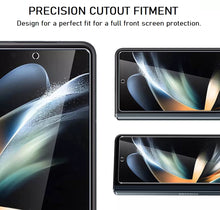Load image into Gallery viewer, for samsung galaxy z fold5 5g premium clear / privacy front led screen tempered glass protector | marketzone christchurch