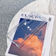 Load image into Gallery viewer, for samsung galaxy z fold 5 5g premium hinge protection full coverage hard pc clear cover | marketzone christchurch