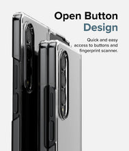 Load image into Gallery viewer, for samsung galaxy z fold 5 5g hard crystal clear polycarbonate back and front protection cover | marketzone christchurch