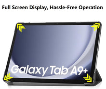 Load image into Gallery viewer, for samsung galaxy tab a9 Plus a9+ premium pu leather full protection magnetic smart cover | marketzone christchurch