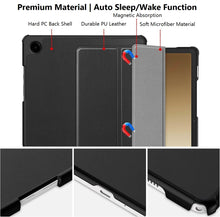 Load image into Gallery viewer, for samsung galaxy tab a9 Plus a9+ premium pu leather full protection magnetic smart cover | marketzone christchurch