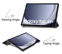 Load image into Gallery viewer, for samsung galaxy tab a9 Plus a9+ premium pu leather full protection magnetic smart cover | marketzone christchurch