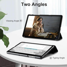 Load image into Gallery viewer, for samsung galaxy tab a9 Plus a9+ premium pu leather full protection magnetic smart cover | marketzone christchurch