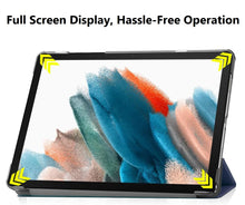 Load image into Gallery viewer, for samsung galaxy tab a9 premium pu leather full protection magnetic smart cover | marketzone christchurch