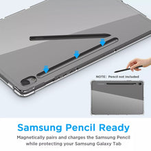 Load image into Gallery viewer, samsung galaxy tab s10 series clear tpu soft back cover | marketzone christchurch