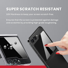 Load image into Gallery viewer, samsung galaxy z flip 6 fold 6 front led 10h 6d privacy screen protector | marketzone christchurch