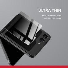 Load image into Gallery viewer, For Samsung Galaxy Z Flip 6 Fold 6 Premium Privacy Front LED Screen Tempered Glass Protector